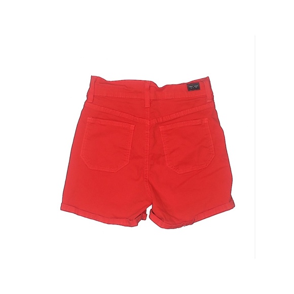Angry Rabbit Red Denim Shorts - Picture 2 of 2